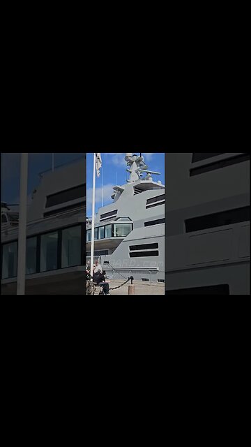 $250 million Norn superyacht inventor of Microsoft Office now in Sweden. Brand new for 2023 #Charles