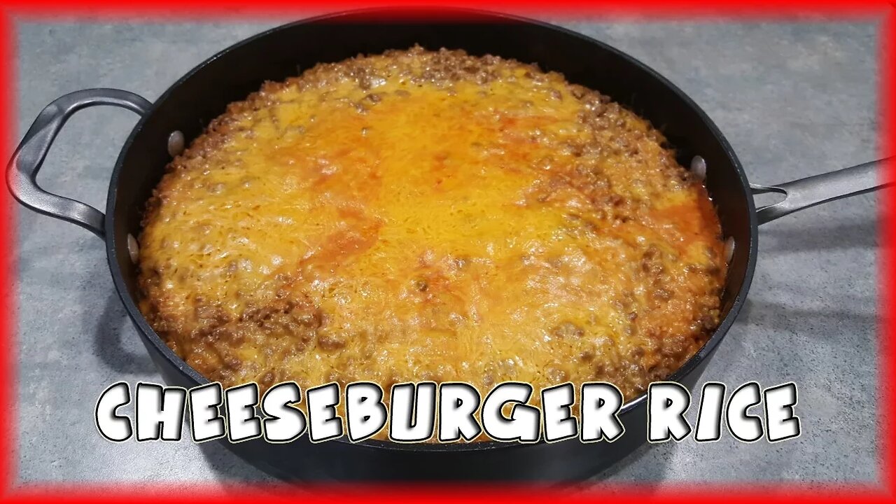 Cheeseburger Rice