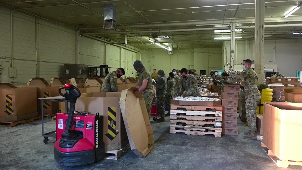 Arizona National Guard supports food distribution efforts