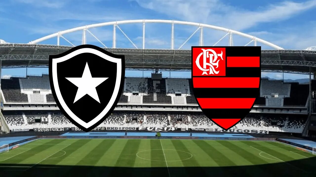 BOTAFOGO X FLAMENGO | AO VIVO | MELHORES MOMENTOS