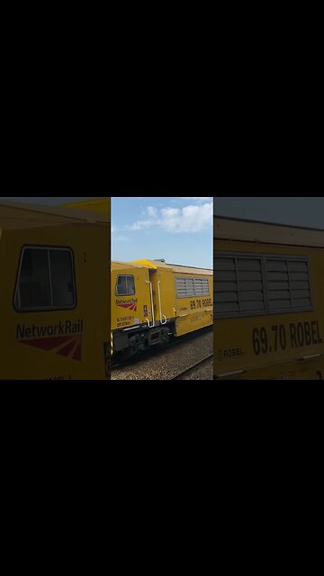 Robes mobile track maintenance train at Wakefield #train