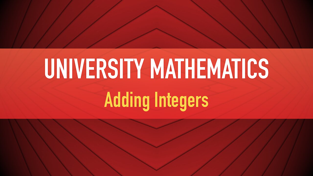 2-2 Adding Integers (Explained in spanish)