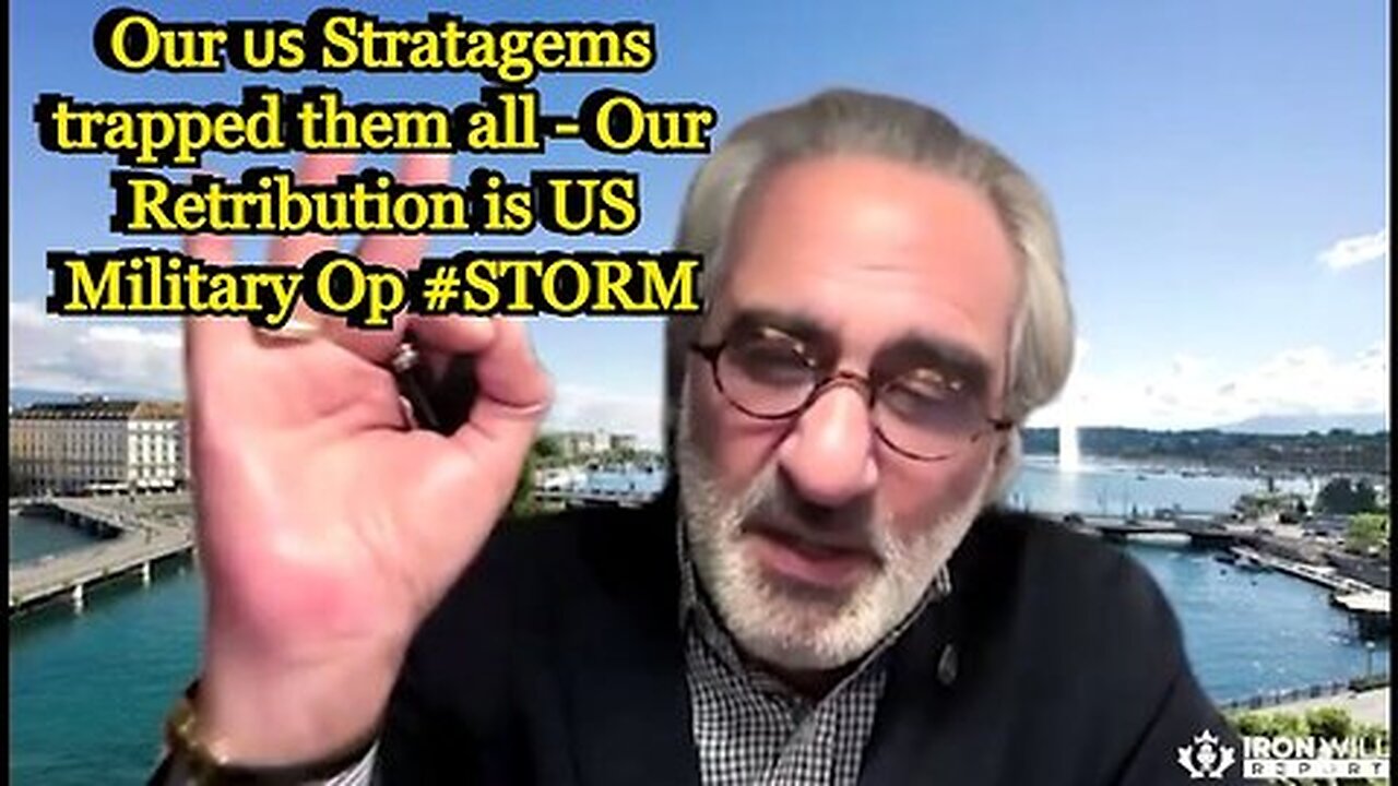 Pascal Najadi DISCLOSURE- Our 🇺🇸 Stratagems trapped them all - Our Retribution is US Military Op