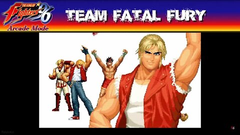 King of Fighters 96: Arcade Mode - Team Fatal Fury