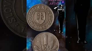 Slovakia 1 koruna 1940.#shorts #coinnotesz