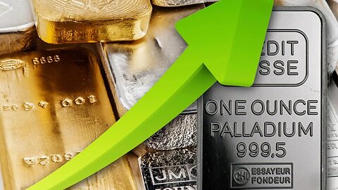 Gold & Silver Prices Climb, Palladium Right Behind Gold!