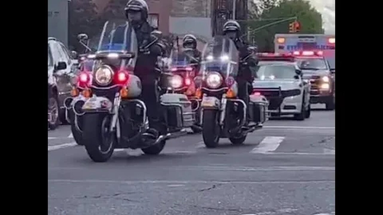 A solemn ride to honor NYPD Detective Troy Patterson who succumbed to injuries sustained in 1990...