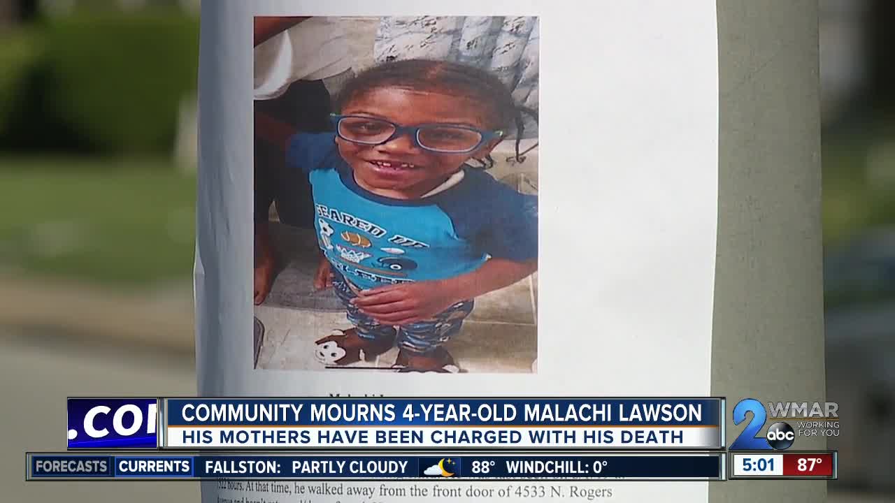 Community mourns 4-year-old Malachi Lawson