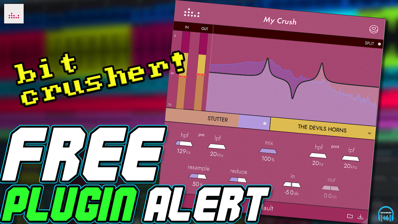 FREE PLUGIN ALERT - denise MY CRUSH (bit crusher) 👾