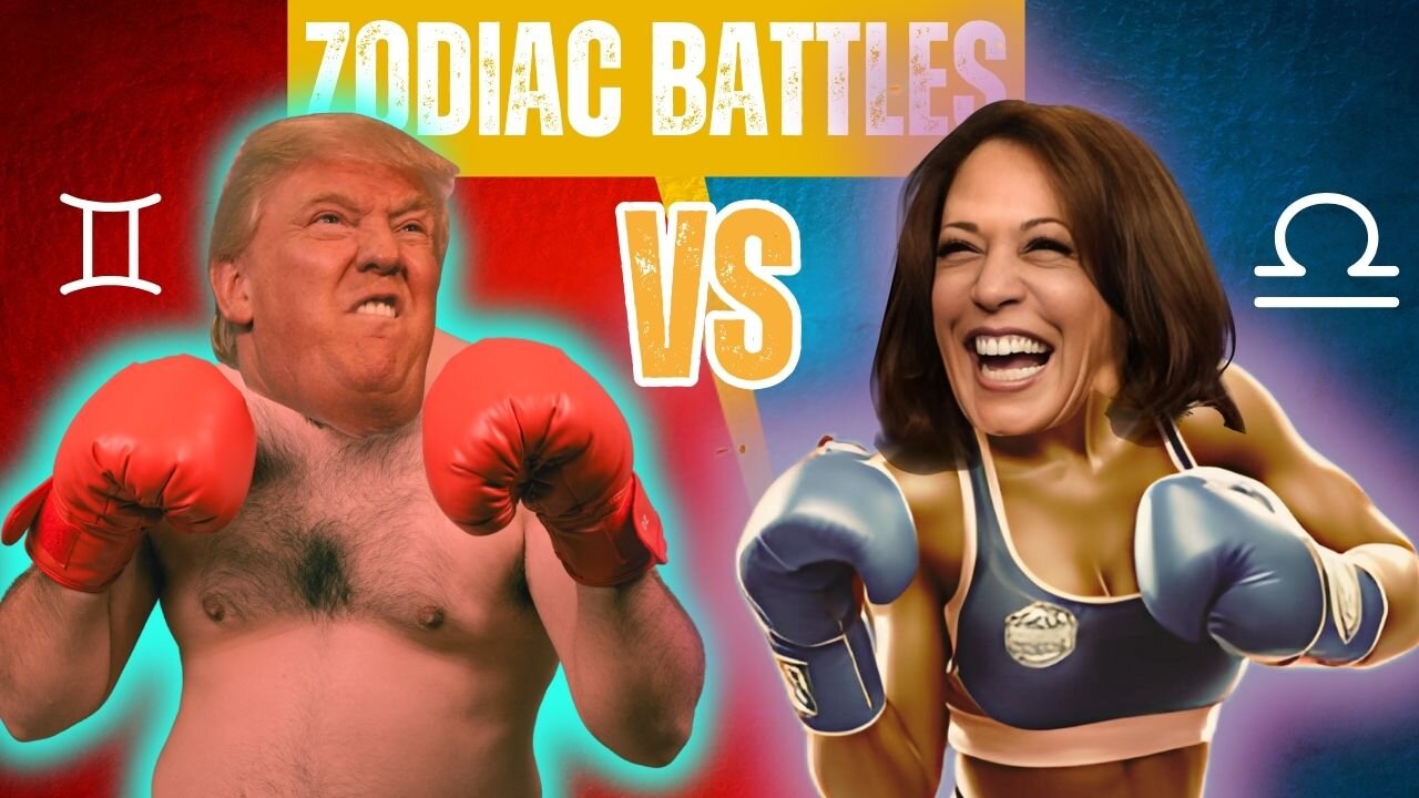 Libra vs Gemini Battle for the White House: The Ultimate Zodiac Election Showdown (Kamala vs Trump)