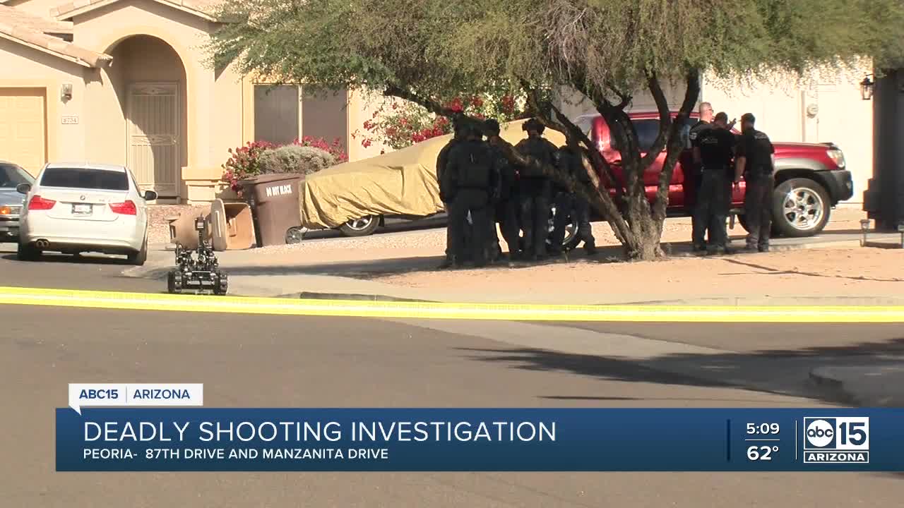 PD: Man found shot, killed near 91st and Northern avenues, suspects detained