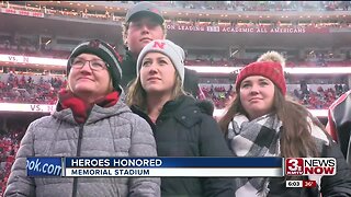 Heroes honored at Memorial Stadium