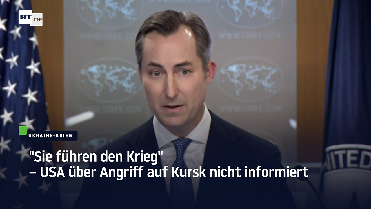 "Sie führen den Krieg" – USA über Angriff auf Kursk nicht informiert