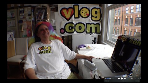 Lounger & scrounger video phone call mon 11 apr 2022 245pm GeorgeGodley*com vlog*com 0281S03