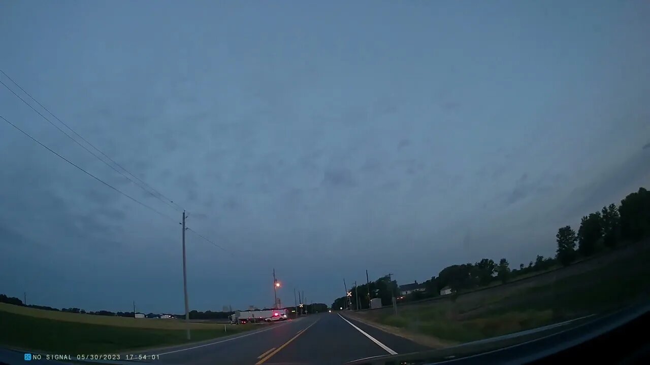 Truck in Ditch Abilene Ks