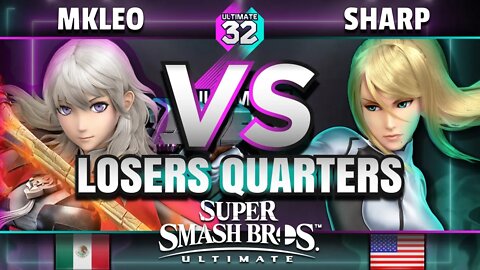 ULTIMATE 32 - T1 | MkLeo (Byleth) vs. NEST | Sharp (Joker/Zero Suit Samus) - Losers Quarters