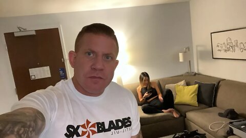 UFC 278 The MORNING AFTER (from our Hotel)