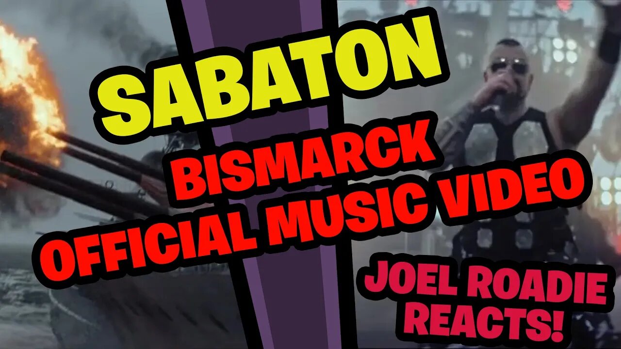 SABATON - Bismarck (Official Music Video) - Roadie Reacts