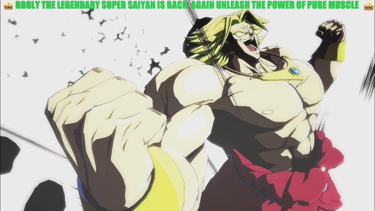 IS THAT ANOTHER WORD FOR COFFIN? BROLY IS SLAUGHTERING. BROLY THE LEGENDARY SUPER SAIYAN IS BACK