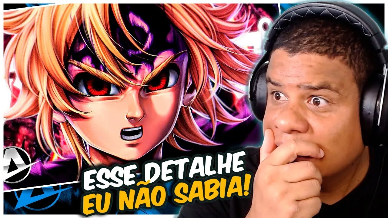 REAGINDO a MELIODAS | ASSALT MODE | AniRap | React Anime Pro