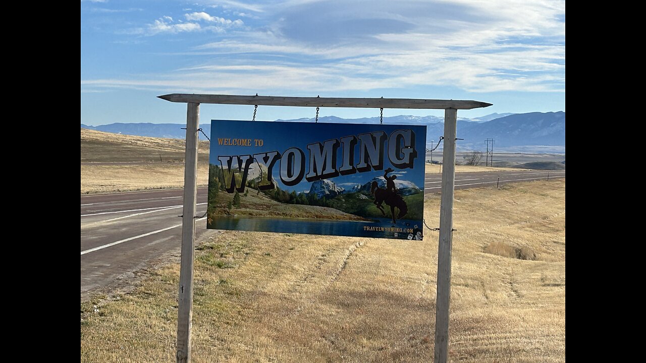 Montana/Wyoming line on I-90. 11/11/24