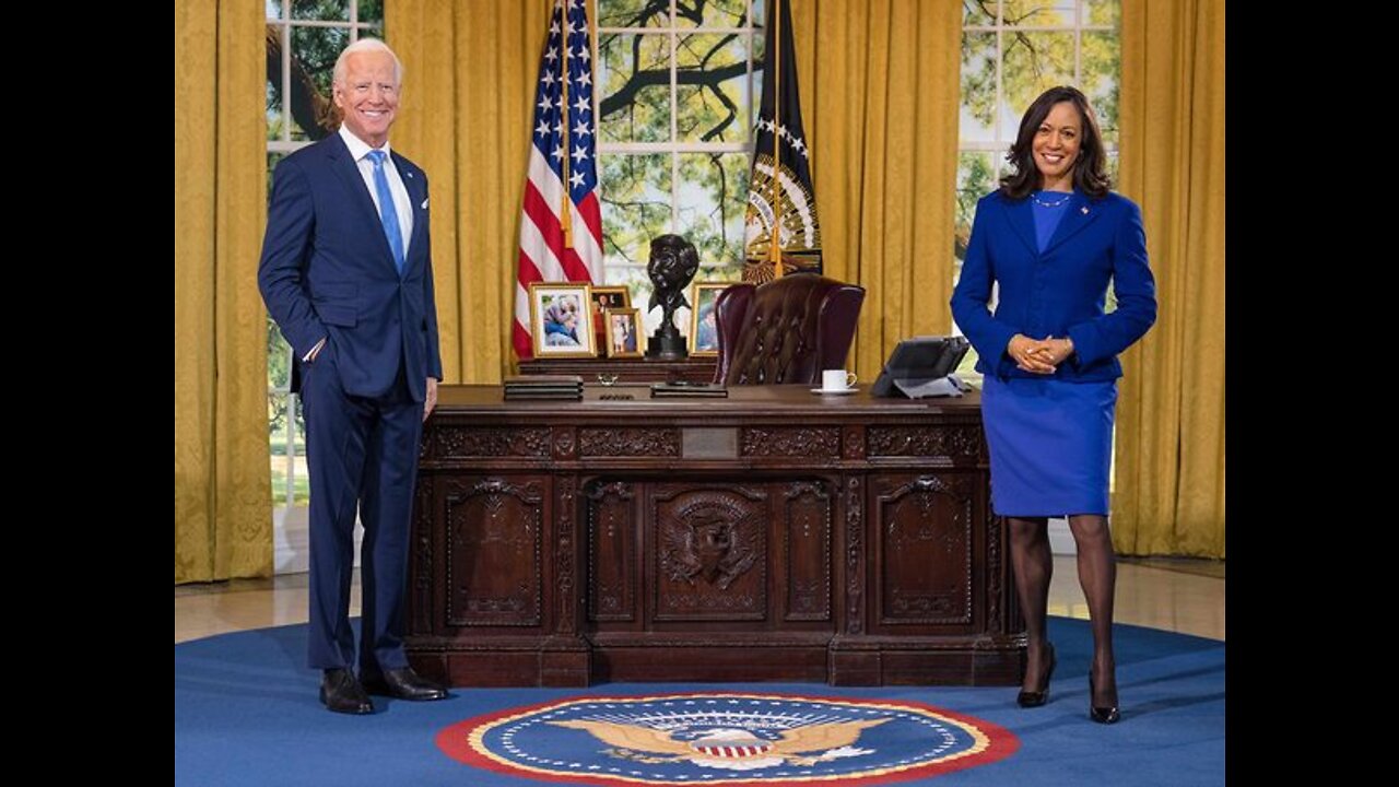 Biden and Harris wax figures unveiled at Madame Tussauds