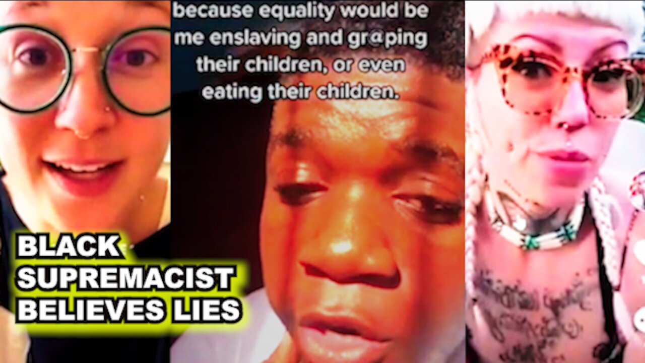 Black Supremacist Tiktoker Believes Lies | Tiktokers Destroyed Episode 2