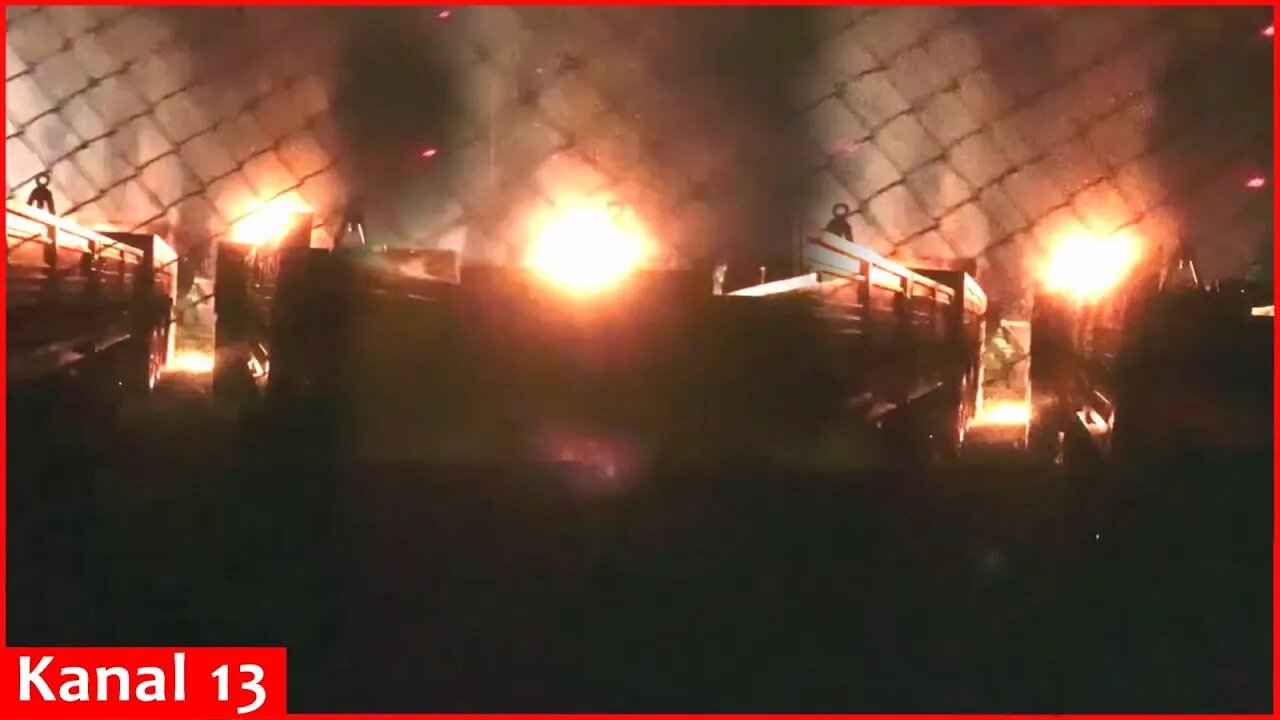 Fighters of Freedom of Russia Legion burned Russian equipment in Perm region of Russia