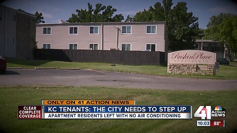 After 2 months, woman has AC again at south KC apartment