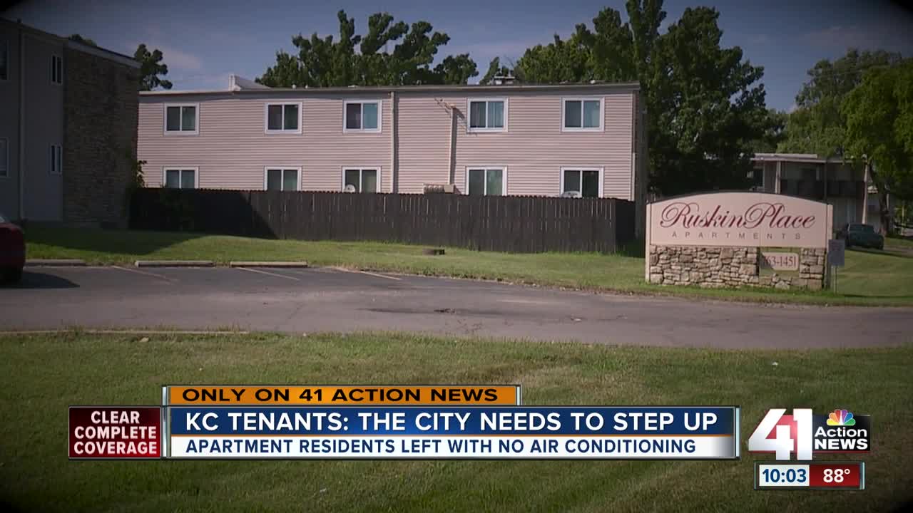 After 2 months, woman has AC again at south KC apartment