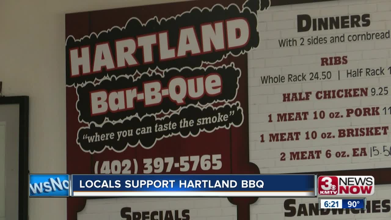 Locals support Hartland BBQ