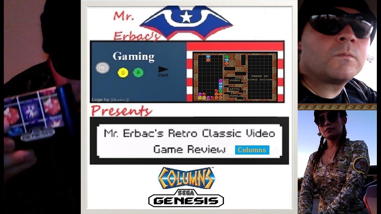 Mr. Erbac's Retro Classic Video Game Review - Columns