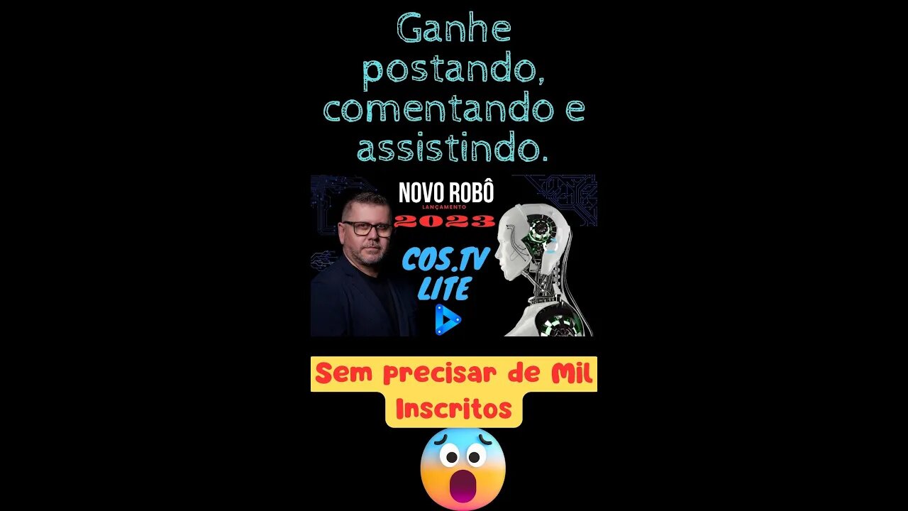 Novo programa para fazer comentários na COSTV no automático Lançamento