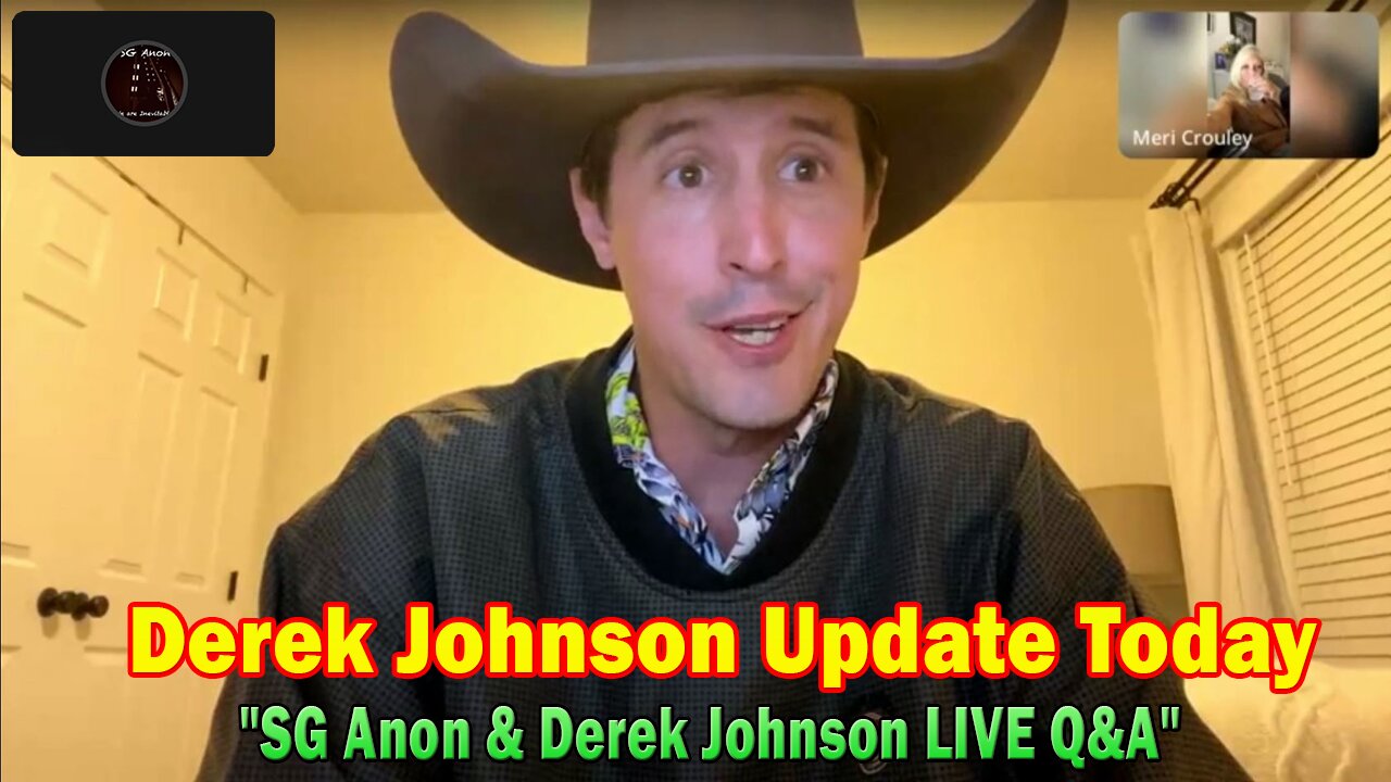 Derek Johnson Update Today 10/5/23: "SG Anon & Derek Johnson LIVE Q&A"