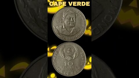 Cape Verde 10 Escudos 1982.#shorts #coinnotesz