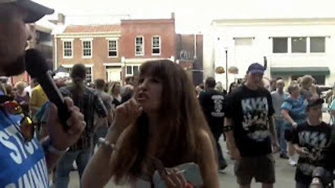 Kiss & Motley Crue Concert Open Air/Street Preaching in Nashville, TN - Kerrigan Skelly