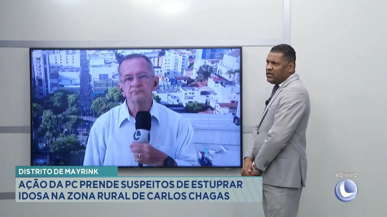 Distrito de Mayrink: Ação da PC Prende Suspeitos de Estuprar Idosa na Zona Rural de Carlos Chagas.