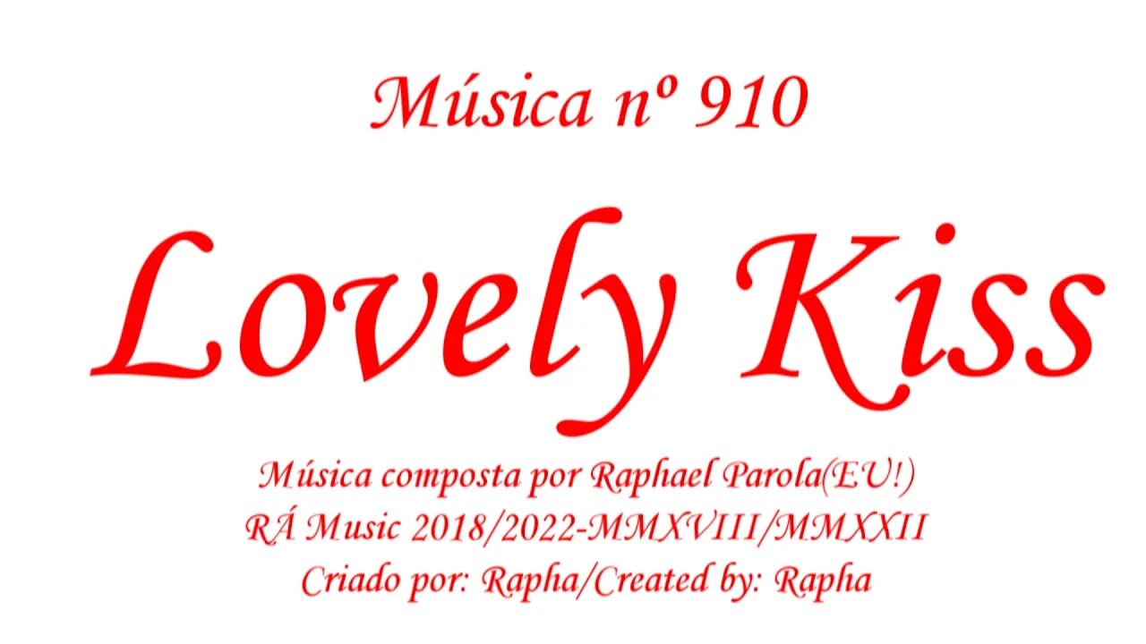 Música nº 910-Lovely Kiss