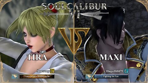 Tira (Amesang) VS Maxi (Hugo160479) (SoulCalibur VI — Xbox Series X Ranked)