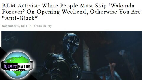 BLM Activist Says "White People Should Skip Black Panther"