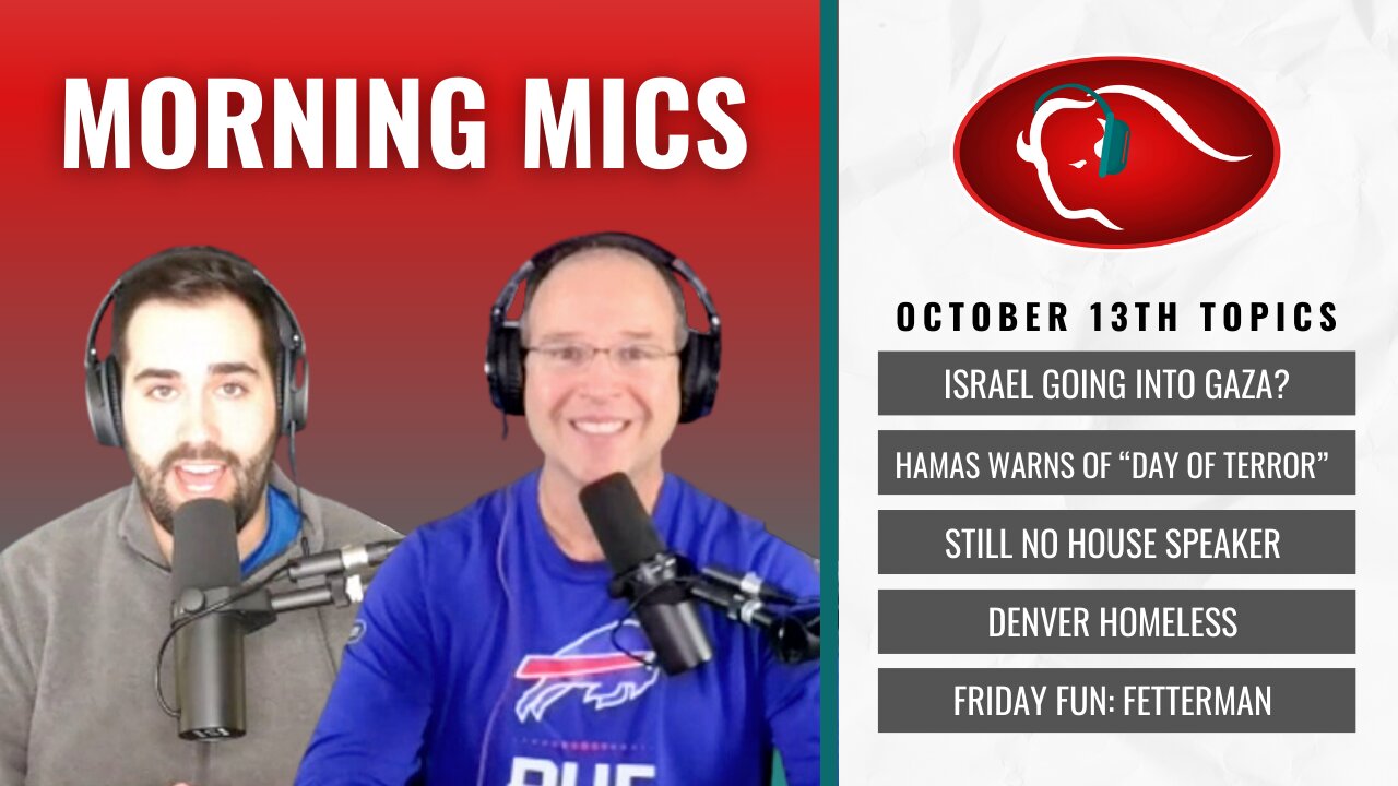 LIVE! Morning Mics Show 10.13.23