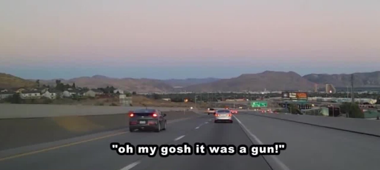 Shooting on highway in Reno