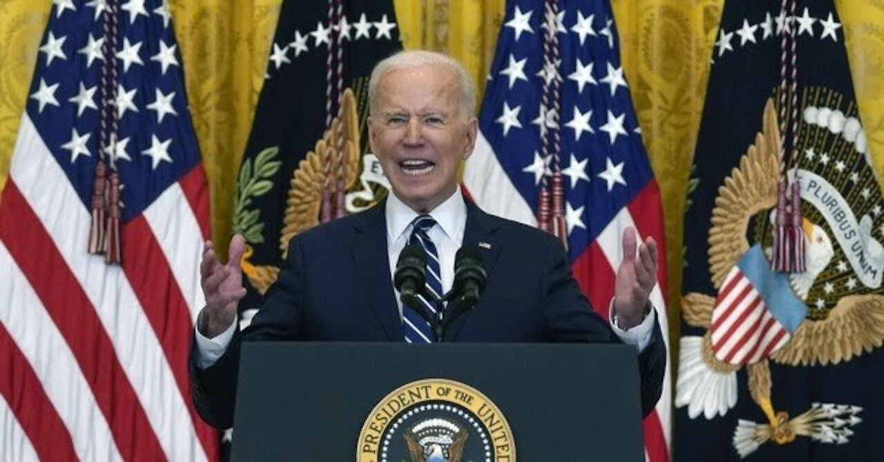 Joe Biden Gets LOST in Middle of Sentence During First Press