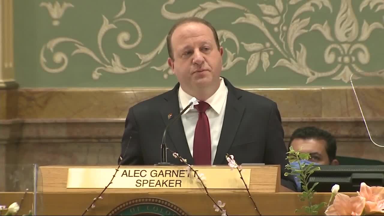 Colorado Gov. Jared Polis delivers 2021 State of the State speech