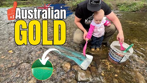 Gold Rush Down Under: Finding our FIRST Australian GOLD