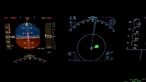 MD-11F Flying Around Thunderstorms - Part 4 (Spanish)