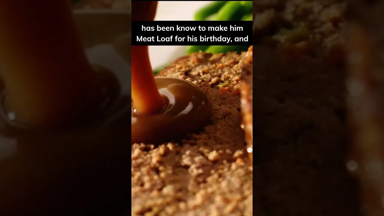 Donald Trump's Birthday Meal. #trending #shorts #shortvideo #viral #youtubeshorts #meatloaf