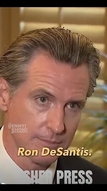 Governor Gavin Newsom says he TRICKED Ron DeSantis