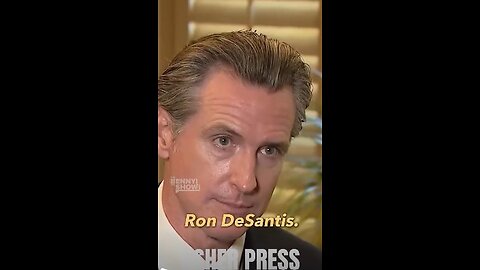 Governor Gavin Newsom says he TRICKED Ron DeSantis