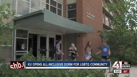 KU opens gender inclusive residence hall wing